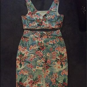 2 piece crop tank